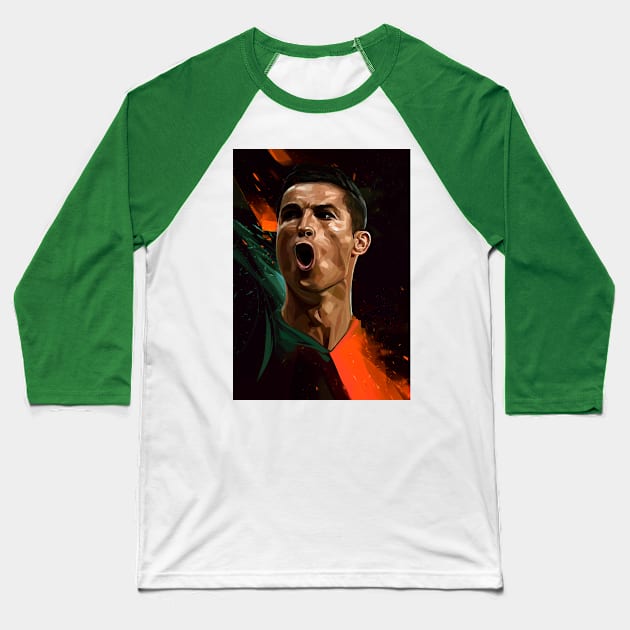 Cristiano Baseball T-Shirt by dmitryb1